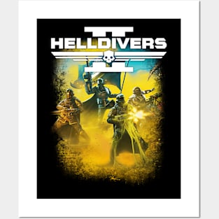 HELLDIVERS II Posters and Art